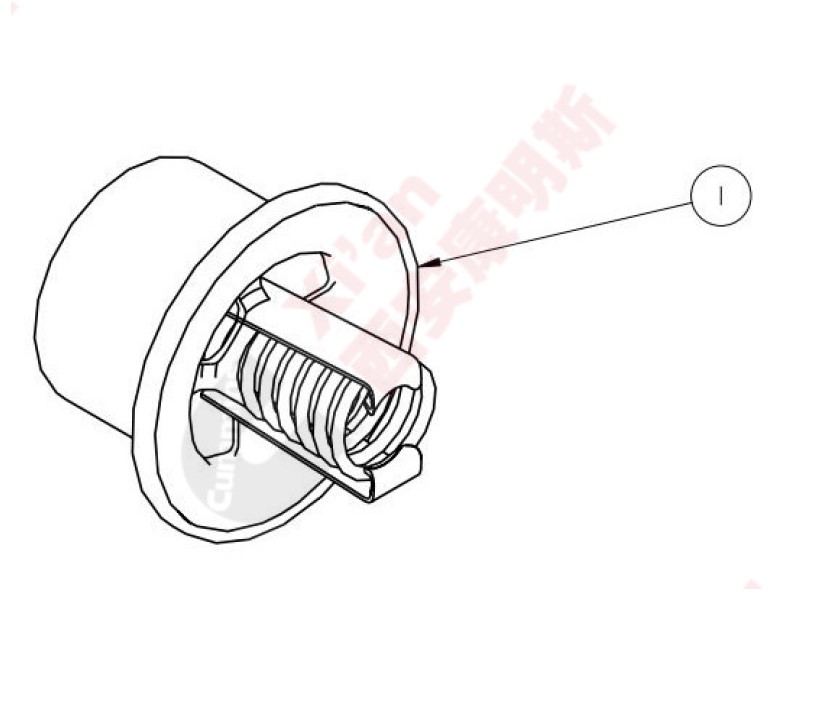 Термостат Cummins QSM11/M11/N14/QSZ13 SHACMAN Оригинал // 4973373X/2882757/4952204/4336659/DFT